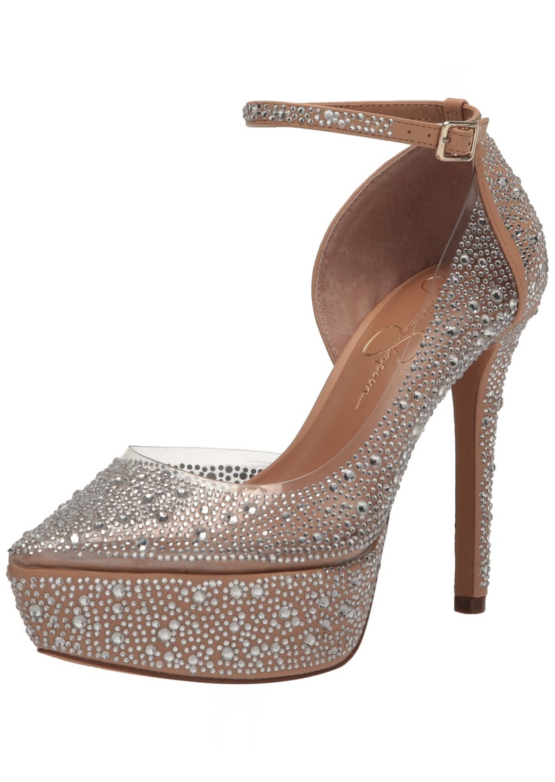 Jessica Simpson Women's Ormanda Embellished Platform Pump