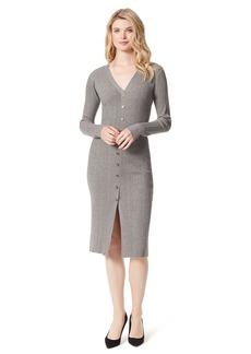 Jessica Simpson Women's Plus Size Austyn Long Sleeve Cardigan Dress