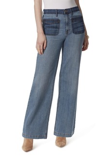 Jessica Simpson Women's Tease High Rise Wide Leg Jean   Regular