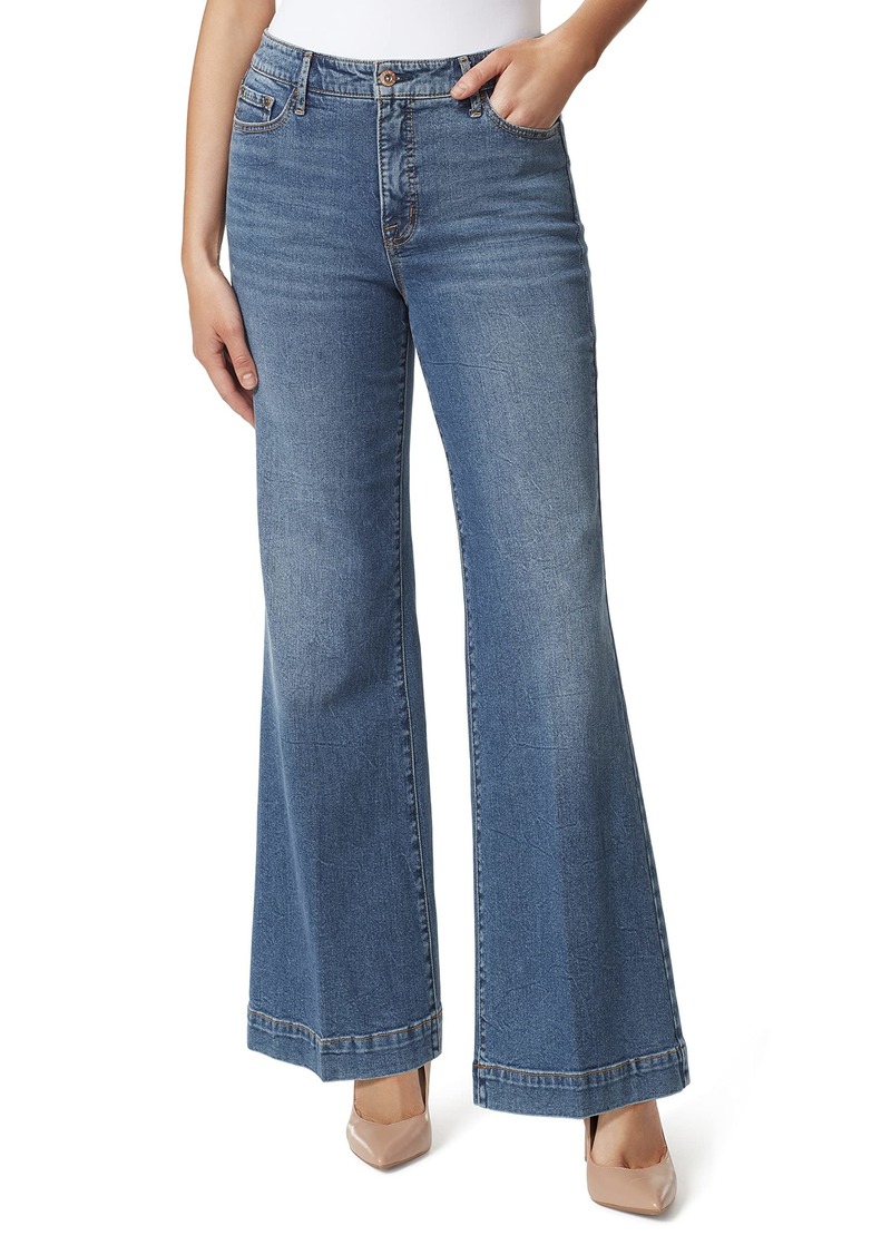 Jessica Simpson Women's True Love Trouser Wide Leg Jean Size