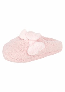 Jessica Simpson Womens Plush Marshmallow Slide On House Slipper Clog with Memory Foam