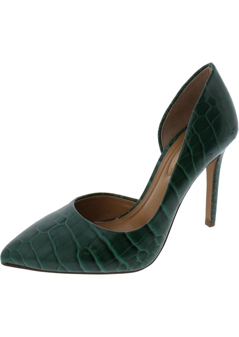 Jessica Simpson Womens Prizma 8 Slip-on D'Orsay Heels Green  Medium (BM)