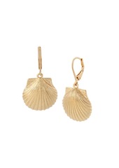 Jessica Simpson Women's Seashell Drop Earrings