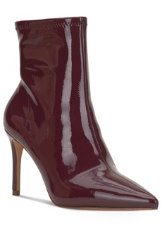 Jessica Simpson Women's Semaja Pointed-Toe Dress Booties - Berrylious Patent