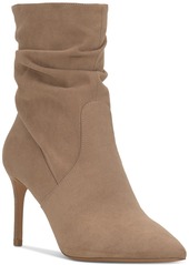 Jessica Simpson Women's Siantar Slouched Dress Booties - Sandstone Faux Suede