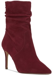 Jessica Simpson Women's Siantar Slouched Dress Booties - Malbec Leather