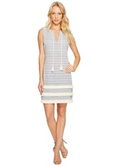 Jessica Simpson Women's Striped Tweed Shift Dress