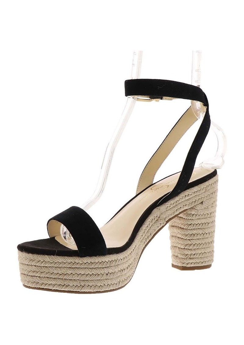 Jessica Simpson Women's Symia Raffia Platform Sandal Heeled