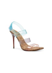 Jessica Simpson Women's Wavie Transparent Strappy Heeled Sandals Women's Shoes