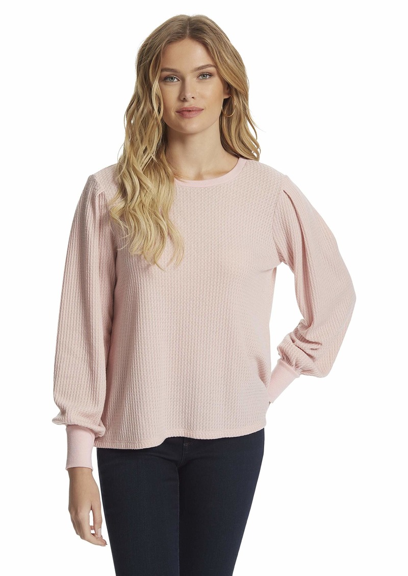 Jessica Simpson Women's Wilder Pleat Sleeve Sweater