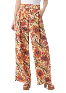 Jessica Simpson Women's Winnie Printed Wide-Leg Pants - Apricot Sherbert