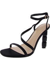 Jessica Simpson Jety Womens Satin Ankle Strap Slingback Sandals