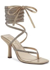 Jessica Simpson Kelsa2 Womens Microsuede Strappy Evening Sandals