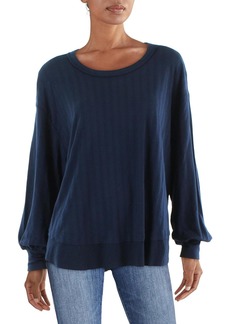 Jessica Simpson Poppy Womens Ribbed Knit Pullover Sweater