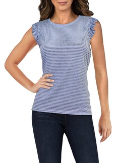 Jessica Simpson Sage Womens Knit Striped Muscle Tank