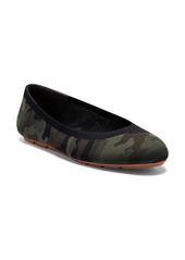 Jessica Simpson Brinley Knit Flat in Green Combo at Nordstrom
