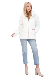 Jessica Simpson Womens Quilted Packable Puffer Coat