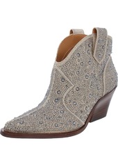 Jessica Simpson Zadie 2 Womens Pull On Pointed Toe Cowboy, Western Boots