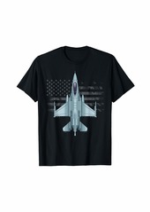 US Jet Fighter Jet Plane Pilot Gift T-Shirt