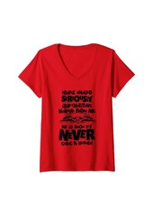 Womens Jet Ski People Should Seriously Stop Expecting Normal V-Neck T-Shirt
