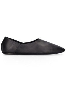 Jil Sander 10mm Leather Ballerina Flats