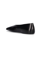 Jil Sander 10mm Leather Ballerina Flats