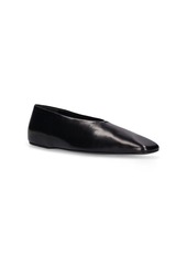 Jil Sander 10mm Leather Ballerina Flats