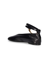 Jil Sander 10mm Leather Flat Shoes