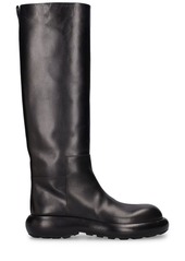 Jil Sander 25mm Leather Tall Boots