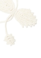 Jil Sander crochet-detail thread necklace