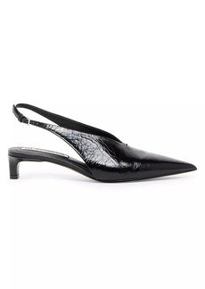 Jil Sander 35MM Leather Slingback Pumps