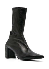 Jil Sander 90mm pointed-toe leather boots