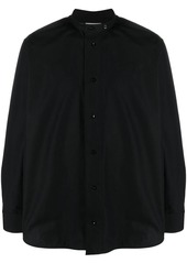 Jil Sander band-collar cotton shirt