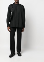 Jil Sander band-collar cotton shirt