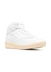 Jil Sander Basket mid leather sneakers