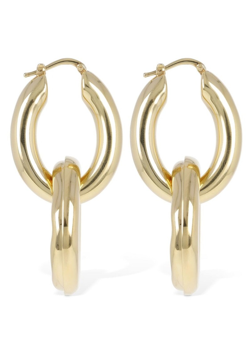 Jil Sander Bc6 Double Hoop 1 Earrings