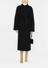 Jil Sander single-breasted belted coat