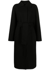 Jil Sander single-breasted belted coat