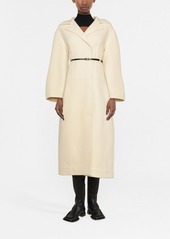 Jil Sander belted wool coat