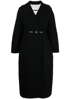 Jil Sander belted wool coat