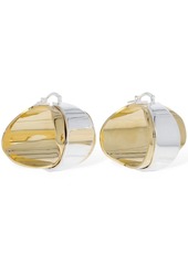 Jil Sander Bicolor Hoop Earrings