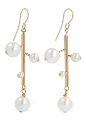 Jil Sander Blossom 4 Pearl Earrings