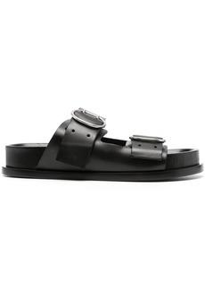 Jil Sander buckle-fastening flat sandals