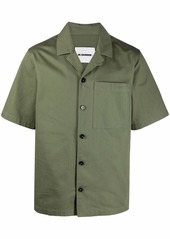 Jil Sander button-fastening short-sleeve shirt