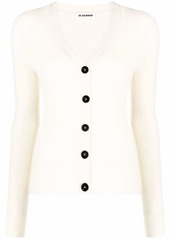 Jil Sander button-up knitted cardigan