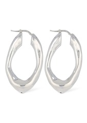 Jil Sander Bw5 2 Medium Hoop Earrings