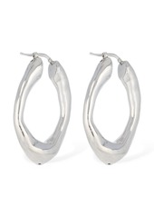 Jil Sander Bw5 2 Medium Hoop Earrings