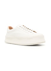 Jil Sander canvas low-top sneakers