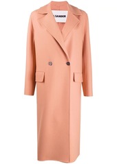 Jil Sander cashmere double-breasted peacoat