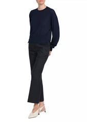 Jil Sander Cashmere-Silk Crewneck Sweater